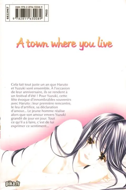 Verso de l'album A town where you live 21