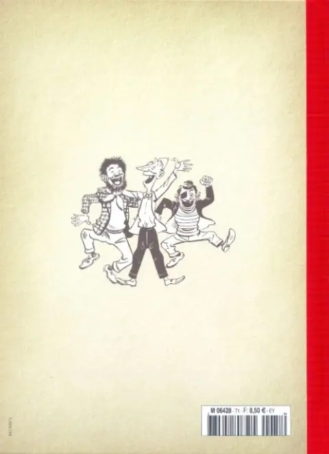 Verso de l'album Les Pieds Nickelés - La collection Tome 72 Les Pieds Nickelés en Angleterre