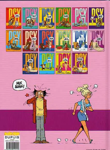 Verso de l'album Les Psy Tome 12 Je suis moche !