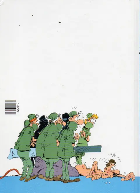 Verso de l'album Les Femmes en Blanc Tome 21 Corps de garde