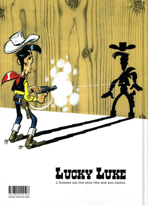 Verso de l'album Lucky Luke Tome 10 Alerte aux Pieds-Bleus