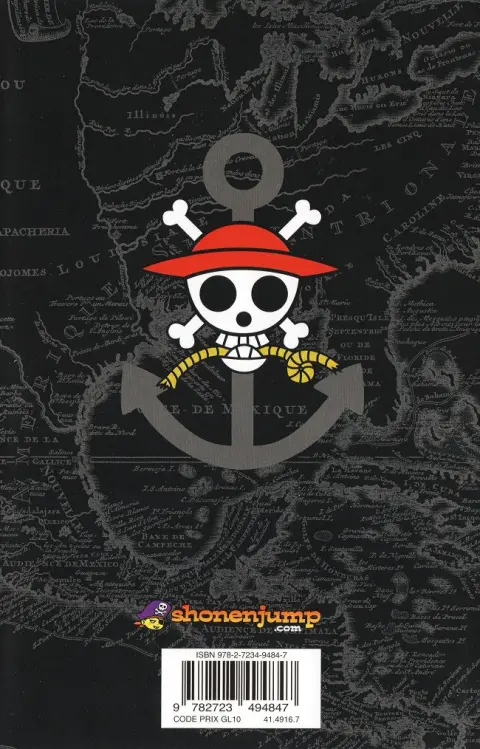 Verso de l'album One Piece Tome 28 Wiper le démon furieux