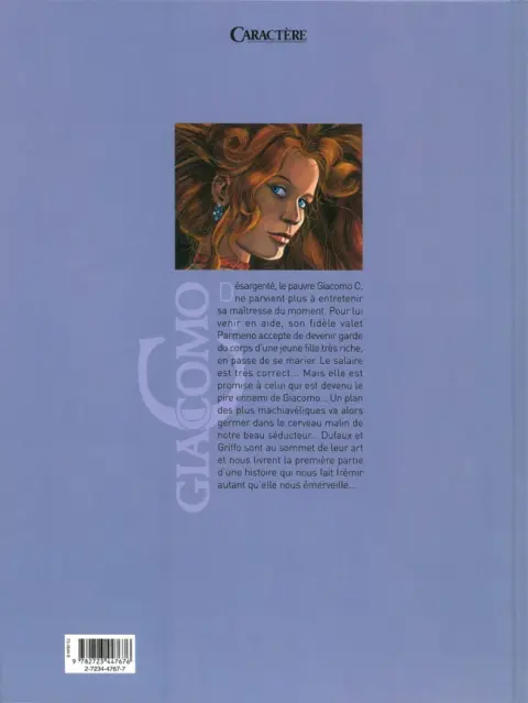 Verso de l'album Giacomo C. Tome 14 Boucle d'or