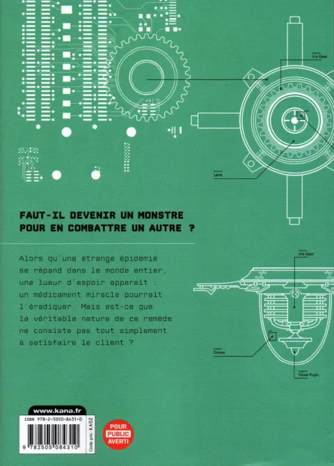 Verso de l'album Smokin' parade 8