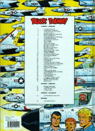 Verso de l'album Buck Danny Tome 39 Requins en mer de Chine