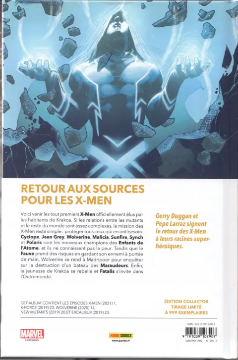 Verso de l'album Reign of X Volume 16