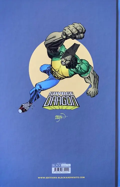 Verso de l'album Savage Dragon Vol. 2 Les choses de la vie