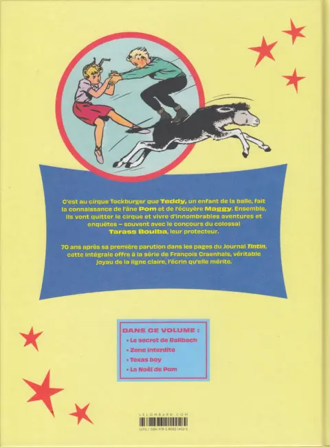 Verso de l'album Pom et Teddy Intégrale Tome 2