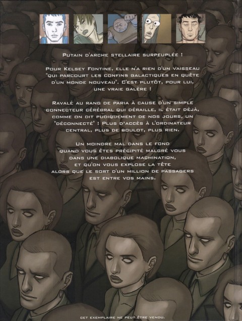 Verso de l'album L'Infini Tome 3 Organic transfer