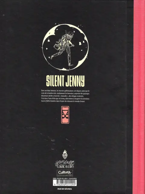 Verso de l'album Silent Jenny