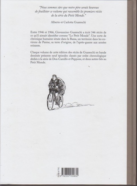 Verso de l'album Don Camillo Tome 1 Le chef de bande tombé du ciel