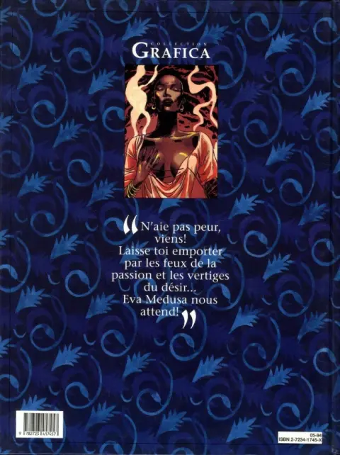 Verso de l'album Eva Medusa Tome 3 Toi, l'amour