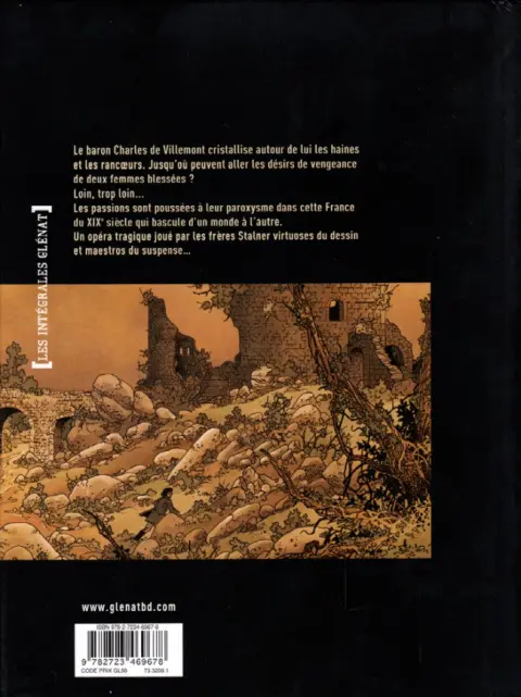 Verso de l'album Le Fer et le feu