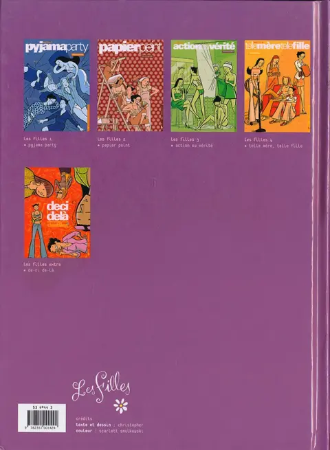 Verso de l'album Les Filles Tome 5 Au nom du père
