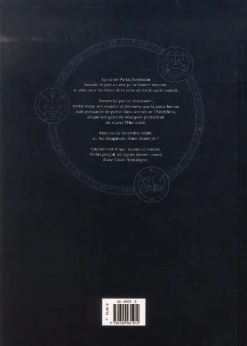 Verso de l'album Le Fils de la perdition