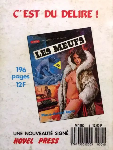 Verso de l'album Histoires sanglantes Tome 4 Déchéance