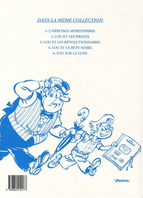 Verso de l'album Lou Tome 6 Lou sur la Lune