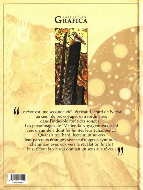 Verso de l'album Malienda Tome 3 Aïfé