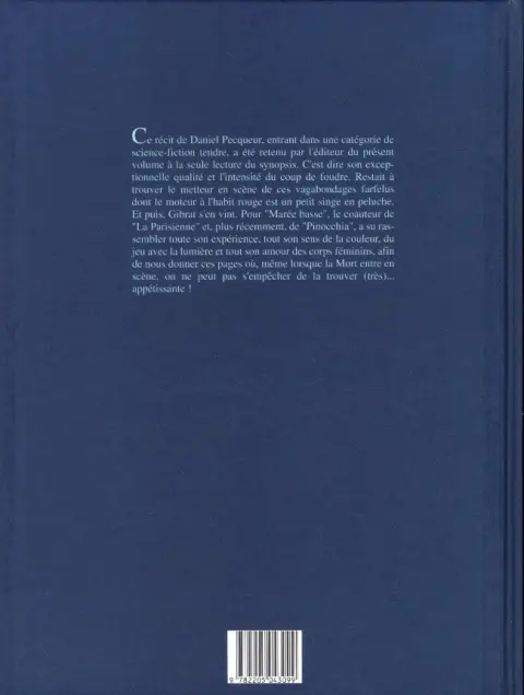 Verso de l'album Marée Basse