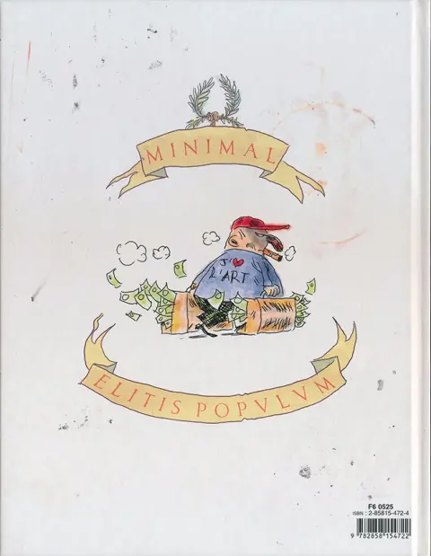 Verso de l'album Minimal Bandes Dessinées de qualité pour pauvres et incultes