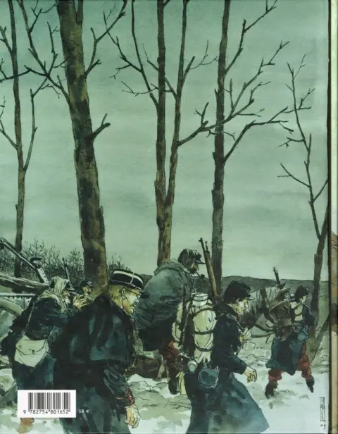 Verso de l'album Notre Mère la Guerre Tome 1 Première complainte