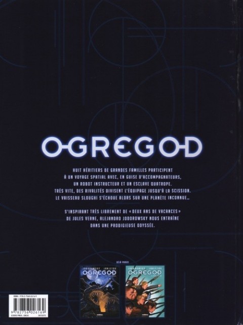 Verso de l'album Ogregod Tome 2 Sans futur