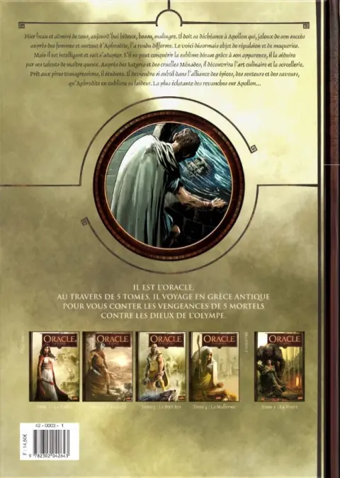 Verso de l'album Oracle Tome 4 Le malformé