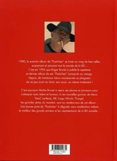 Verso de l'album Pastiches Le Meilleur des Pastiches