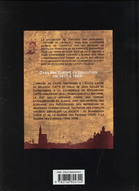 Verso de l'album L'Alsace Tome 6 Dans une Europe en ébullition (de 1477 à 1604)