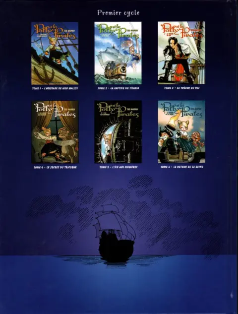Verso de l'album Polly et les Pirates Tome 6 Le retour de la reine