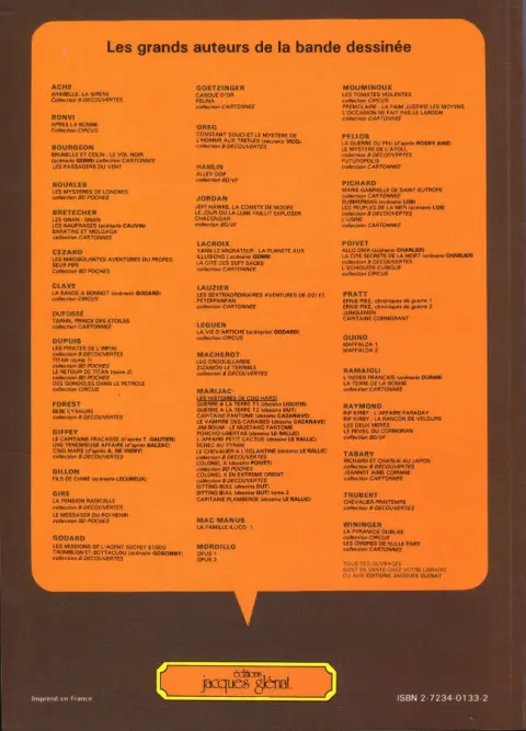 Verso de l'album Poncho Libertas Tome 3 L'affaire Petit Cactus