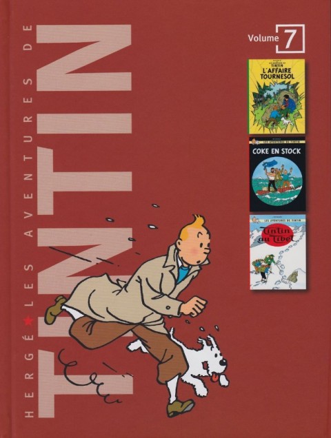 Couverture de l'album Tintin, coffret mini-intégrales Volume 7