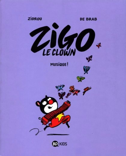 Couverture de l'album Zigo le clown Tome 3 Musique !
