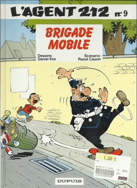 Couverture de l'album L'Agent 212 Tome 9 Brigade mobile