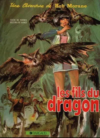 Couverture de l'album Bob Morane Tome 12 Les fils du dragon