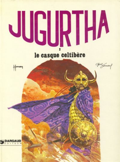 Couverture de l'album Jugurtha Tome 2 Le casque celtibère