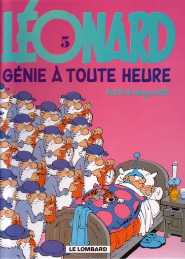 Couverture de l'album Léonard Tome 5 Génie à toute heure