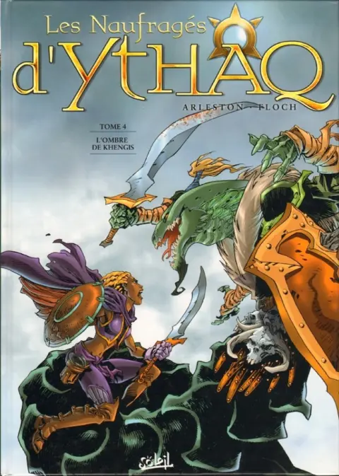 Couverture de l'album Les Naufragés d'Ythaq Tome 4 l'ombre de Khengis
