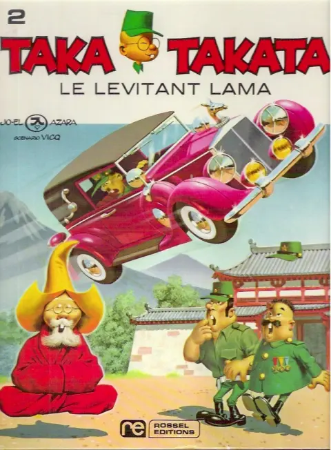 Couverture de l'album Taka Takata Tome 3 Le lévitant lama