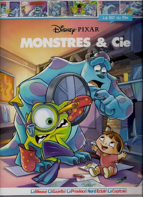 Disney - La BD du film Tome 17 Monstres & Cie