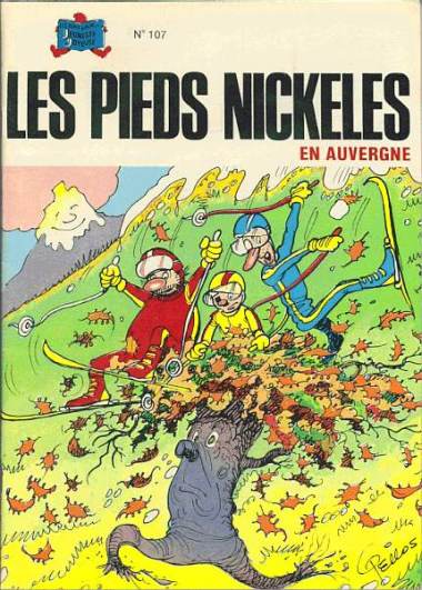 Couverture de l'album Les Pieds Nickelés Tome 107 Les Pieds Nickelés en Auvergne