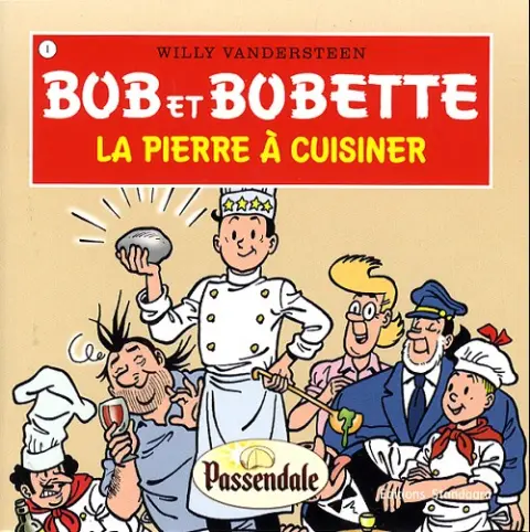 Bob et Bobette (Publicitaire) La pierre à cuisiner