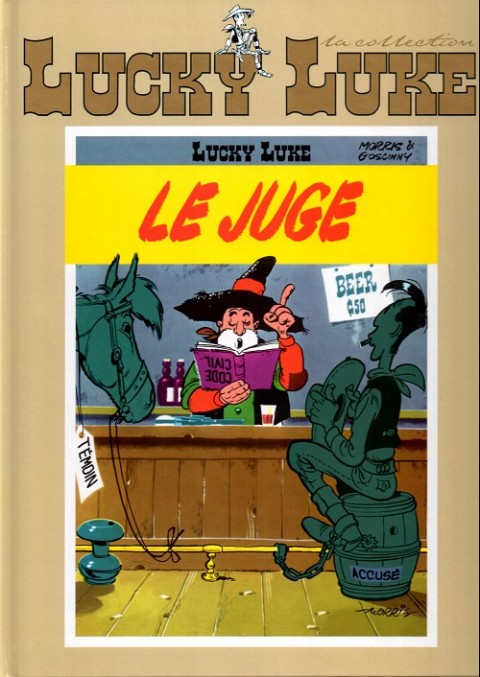 Couverture de l'album Lucky Luke La collection Tome 41 Le juge