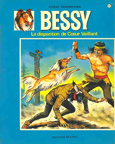 Couverture de l'album Bessy Tome 71 La disparition de Cœur Vaillant