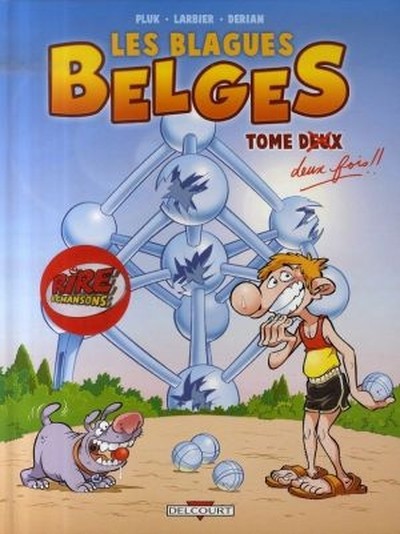 Couverture de l'album Les Blagues belges Tome 2 Tome deux fois !!
