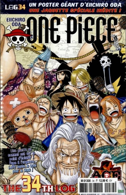Couverture de l'album One Piece La collection - Hachette The 34th Log