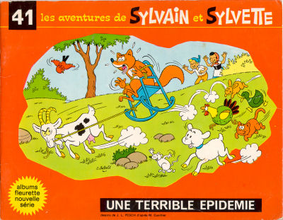 Couverture de l'album Sylvain et Sylvette Tome 41 Une terrible épidémie