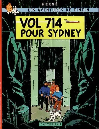 Tintin Tome 22 Vol 714 pour Sydney