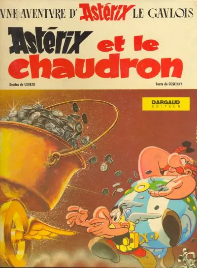 Couverture de l'album Astérix Tome 13 Astérix et le chaudron