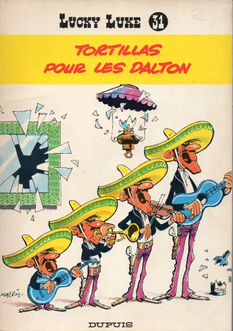 Couverture de l'album Lucky Luke Tome 31 Tortillas pour les Dalton